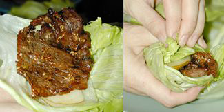 cara makan bulgogi